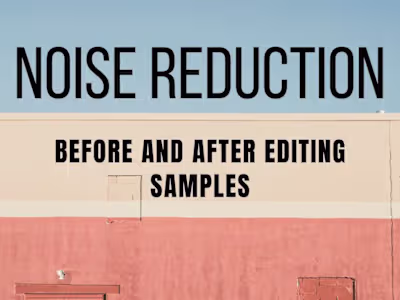 Podcast Audio Editing with samples
