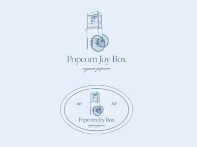 Branding for a popcorn business