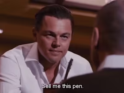 SELL ME THIS PEN!!!