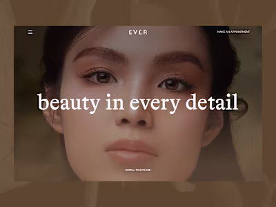 Luxury Spa & Beauty Studio Website Design