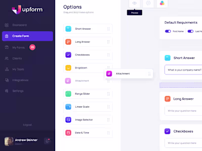UpForm - Best Online Form Builder