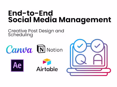 End-to-End Social Media Management