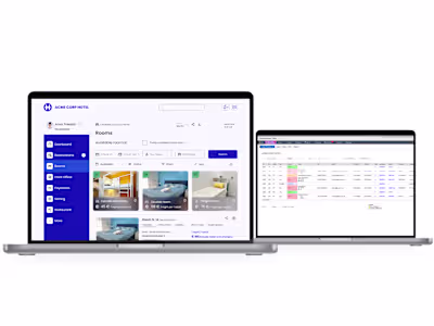 Hotel management platform/ MasterBorn Intern challenge