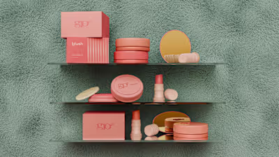 GLOZ | A 3D PRODUCT & PACKAGE DESIGN