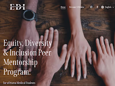 UX & Web Design for University of Ottawa’s Faculty of Medicine E