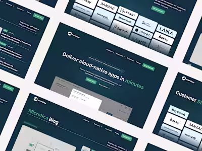 Redesign with over 20 pages for SaaS company