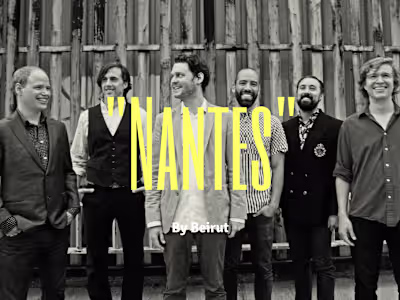 Music Video Pitch for the band "Beirut"