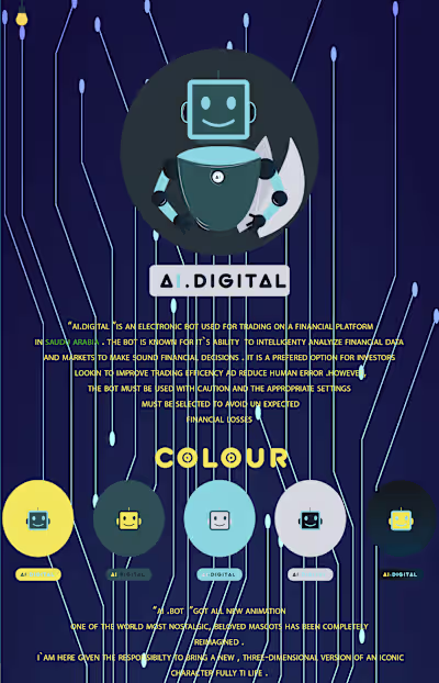 AI.DIGITAL |  bot design| logo design on Behance