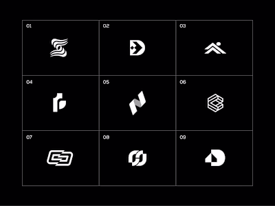 Minimal & Modern Logo Mark Concepts for Brand Identity