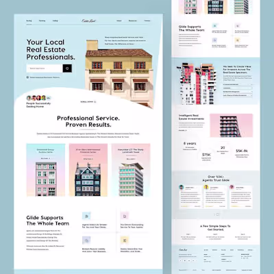 Responsive Squarespace Website Design for Real Estate