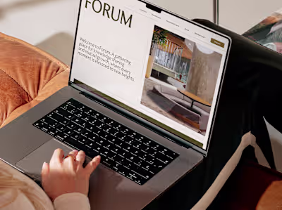 FORUM – Custom Website Design & Build.