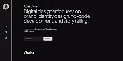 Framer: Portfolio Website
