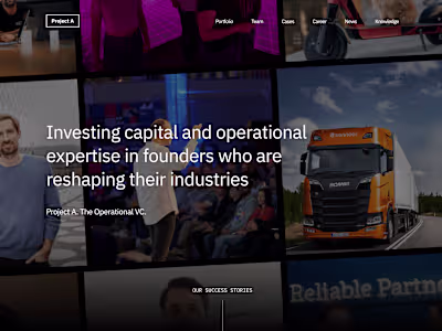 Project A. The operational VC.