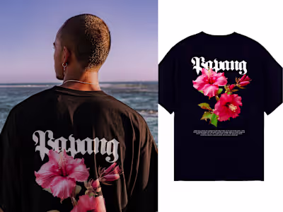 Modern streetwear design for Brand.