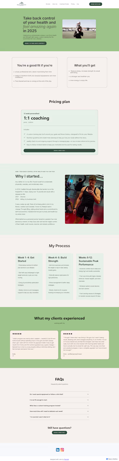 Take back control of your health and feel amazing again in 2025