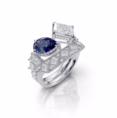 I'm currently working on jewelry 3d Modeling,Creating high q...