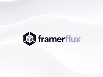 Framerflux- Logo Design | Visual Identity