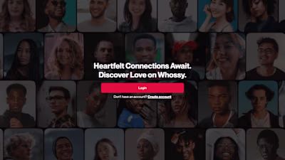  Whossy – Connect & Date: A Web-Based Dating Platform