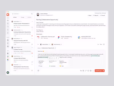 Email Dashboard