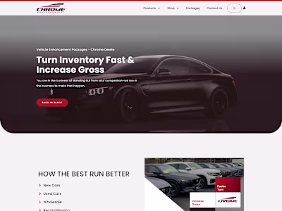 Landing Page Design