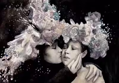 Illustration- "Spirit Kiss"