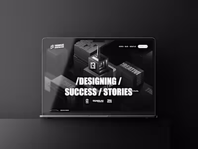 Tigabelas Creative Hub - Framer & Figma
