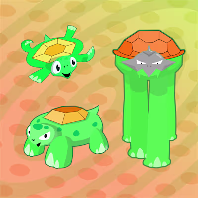Funny Turtle Fakemon Design