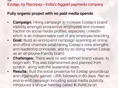 BRANDING for Ezetap, by Razorpay—India’s biggest payment company