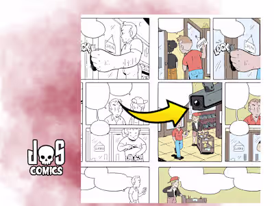 Comic Page Flatting