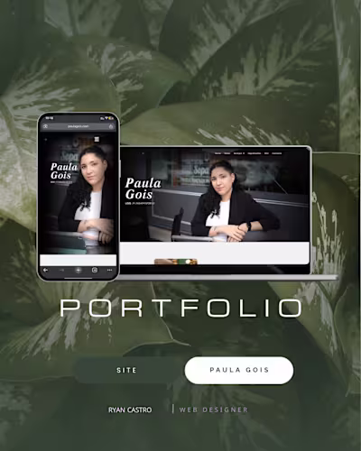 Website Paula Gois Videomaker Mobile & UGC Creator