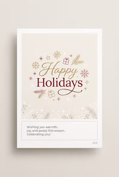 Holiday Cards for the People