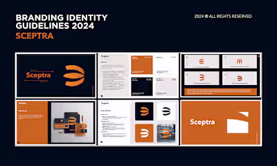 Sceptra - Brand Guidelines - Brand Identity :: Behance