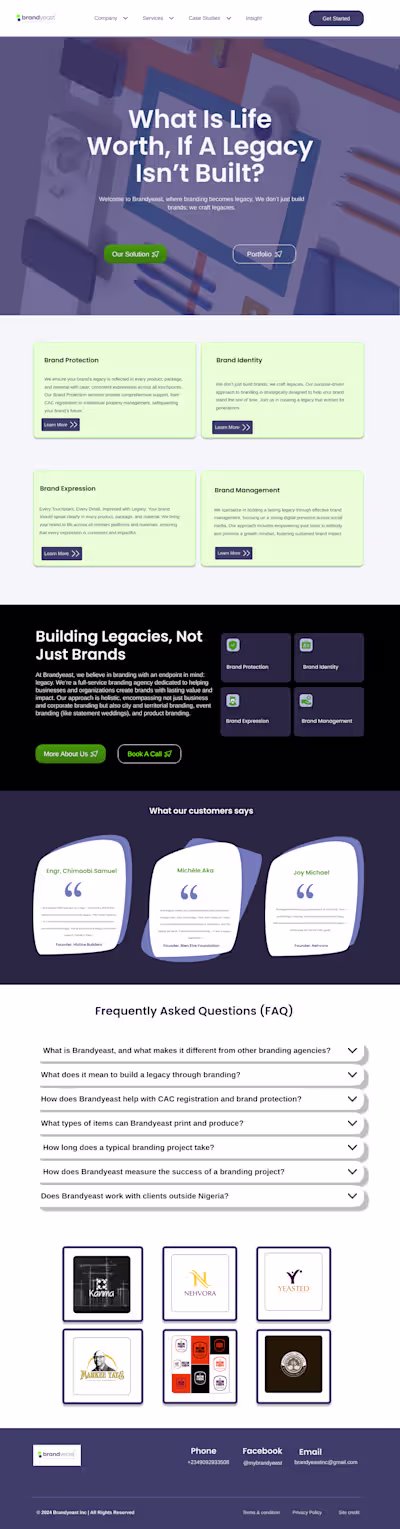 Building Legacies