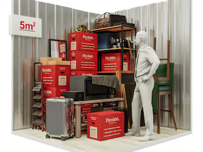 3D Modeling and Rendering: Self-Storage Unit
