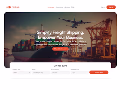 Frythub Website Development