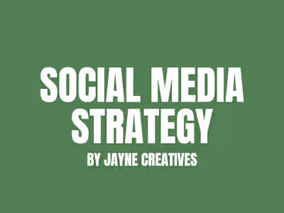 Jonathan Green | Social Media Marketing Strategy Audit 