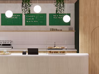 Modern Matcha Cafe