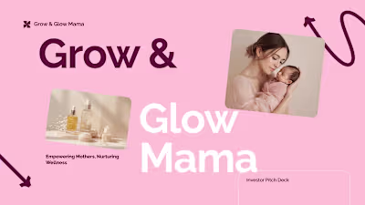 Designed an investor-ready pitch deck