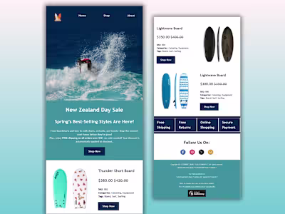 Catch the Wave! 🌊 New Zealand Day Sale on Surfboards