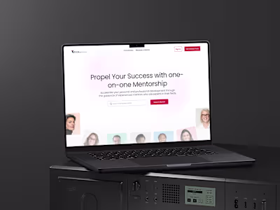 UI/UX Design for Book a Mentor Platform