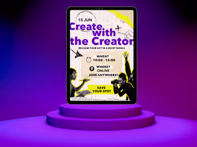 Faith-Led Webinar Promo Design