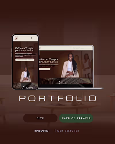 Website Coffee with Therapy by Lenny Santos