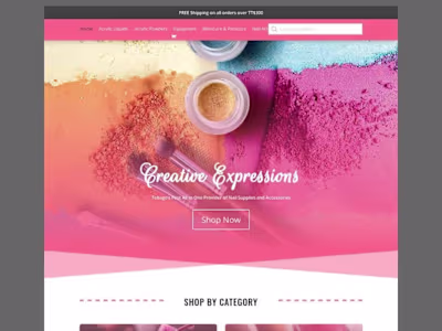 ECommerce Website Design and Development
