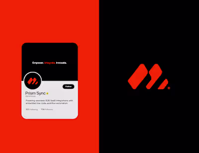 Logo design for PrismSync
