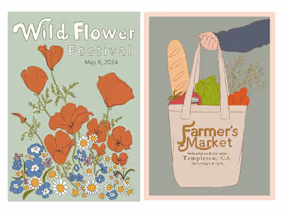 Illustrative Poster Campaign