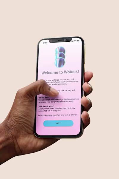 wotask: structuring communication for smarter retail workflows