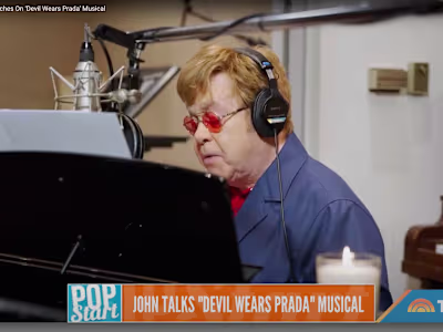 Elton John Puts Finishing Touches On ‘Devil Wears Prada’ Musical