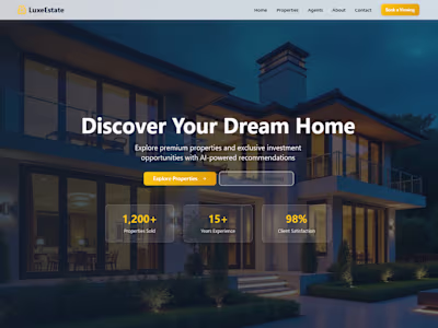 This project began as an experiment: What if property discov...