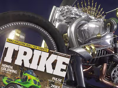 Gabriel Ø: the steampunk sidecar on Trike Magazine!