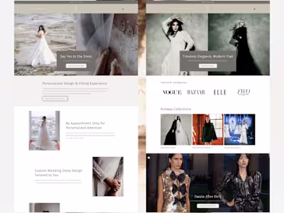 Shopify Website - Online Fashion Shop